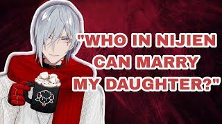 Who in NijiEN that Fulgur allow to marry his daughter? 【﻿NIJISANJI EN  FULGUR OVID 】