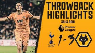 Boly Jimenez Costa produce unforgettable Wembley win  Spurs 1-3 Wolves  Throwback highlights