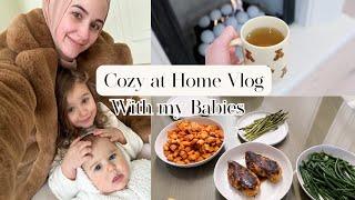 Cozy at Home with my Baby & Toddler  Family Time Toddler Activities Cooking Cleaning