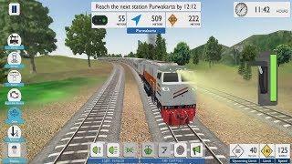 First Day At Work  Indonesian Train Simulator - Android Gameplay
