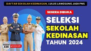 INFO SEKDIN 2024 – Formasi & Jadwal Seleksi Sekolah Kedinasan Tahun 2024