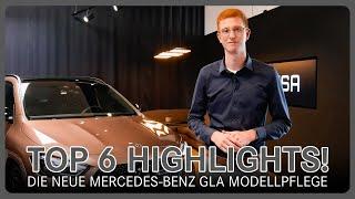 NEU Mercedes GLA Modellpflege 2024 - TOP 6 HIGHLIGHTS WalkaroundReviewModellpflege