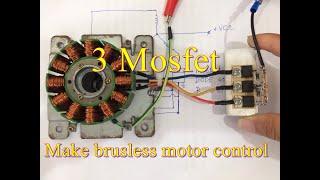 How to make brushless motor controller  - Brushless BLDC Motors 12V - 24V