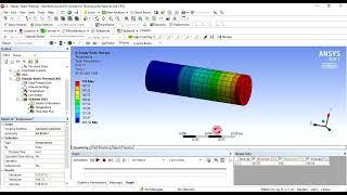 Coupled Analysis Structural + Thermal using ANSYS Workbench