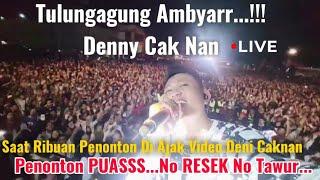 Deny Caknan semalem Sukses hibur ribuan penonton TULUNGAGUNG...