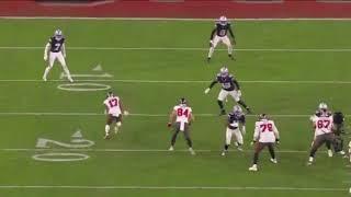 Russell Gage Scary Injury vs Cowboys  NFL Wildcard