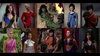 WOMEN OF STAR TREK  THE ORIGINAL SERIES TOS 1960s  TRIBUTE