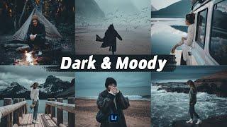 Dark & Moody V2 - Lightroom Mobile Presets  Dark Moody Preset  Moody Preset  Dark Preset