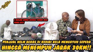 UNTUNG LIMA RIBU MBAH INI RELA MENGAYUH SEPEDAH JARAK JAUH SERING MAKAN SEHARI CUMA SATU KALI 