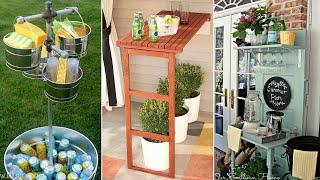 34+ DIY Outdoor Bars that are Easy to Create  DIY Gardening