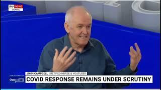 Dr John Campbell Discusses the Response to Covid on Sky News Australia