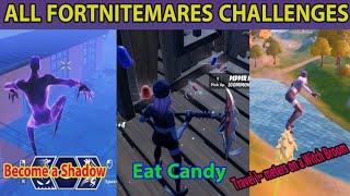 ALL FORTNITEMARES CHALLENGES In Fortnite Chapter 2 Season 4