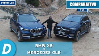 Comparativa 4x4 ¡al límite BMW X5 vs Mercedes GLE  Prueba offroad  Diariomotor