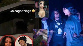 Angel Reese Allegedly Spotted Hanging Out With Rapper G Herbo in Chicago While Fans Goes Wild