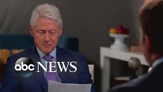 Former President Clinton reads note left by George H.W. Bush I love that letter