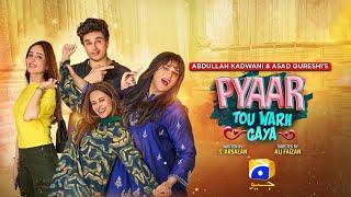 Pyaar Tou Warh Gaya  Eid Day 2 Special Telefilm - Eng Sub  Ahsan Khan - Amar Khan - Sidra Niazi