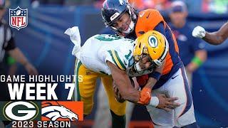 Green Bay Packers vs. Denver Broncos  2023 Week 7 Game Highlights