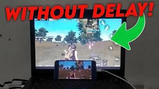 Best Screen Mirroring App For PUBG 1GB RAM ONLY  How to Mirror Phone Screen On PC