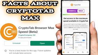 Cryptotab Browser Max - 13 FACTS About Cryptotab Max