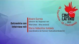 Interview mit Alvaro Gurrea Regisseur von Mbah Jhiwo Alma anciana. Spanisch