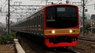 KRL Jabodetabek TEST RUN JR 205 MARCHEN M64 Rheostatic ex Musashino Line