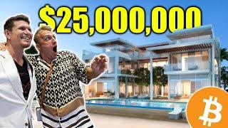 Bitcoin Millionaires Mansion Tour in Dubai MMCRYPTO