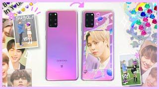 Take a Selfie with BTS..? Unboxing Galaxy BTS S20+ Limited Edition and DIY Phone Case