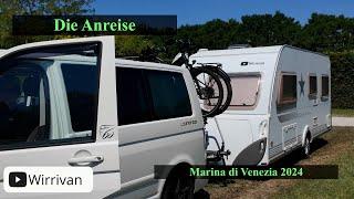 Camping Marina di Venezia 2024 Die Anreise