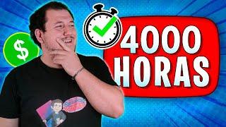 llega a las 4.000 Horas que pide YOUTUBE en 2023... 