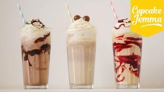 The Perfect Thick Milkshake PLUS 3 ways to PIMP it   Cupcake Jemma