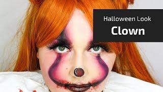 Clown Halloween Makeup Tutorial