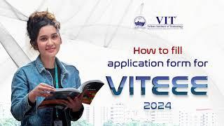 VITEEE 2024  B. Tech. Admissions  How to apply  VIT Engineering Entrance Examination 2024