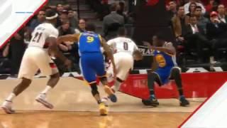 1st Half Highlights Game 4 Golden State Warriors vs Portland Trail Blazers NBA Playoffs