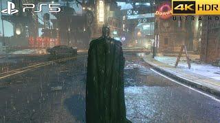 Batman Arkham Knight PS5 4K HDR Gameplay - Full Game