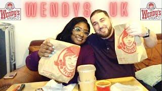 TRYING WENDYS UK FOR THE FIRST TIME #enjoylifetv #wendysuk #wendys