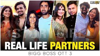 BIGG BOSS OTT 3 REAL LIFE PARTNERS  BIGG BOSS 2024  BBOTT3 CONTESTANTS GIRLFRIENDSBOYFRIENDS