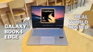 Samsung Galaxy Book 4 Edge Real-World Battery Test with Snapdragon X Elite