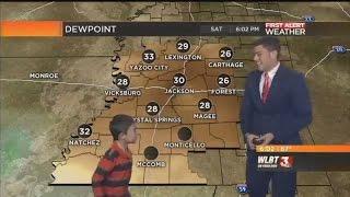 Kid Interrupts Meteorologists Weather Report To Forecast Farts And Toots