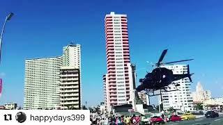 Fred North helicopter stunt work on Fast and Furious movie in Cuba