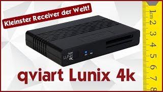 Der kleinste Combo Receiver der Welt Qviart Lunix 4k  Alle Daten & Features