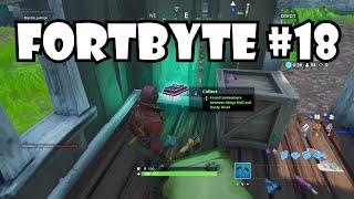Fortnite Forbyte 18 Found Somewhere Between Mega Mall and Dusty Divot Fortnite Fortbyte 18