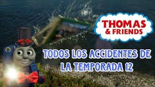 Todos los Accidentes de la Temporada 12 de Thomas And Friends +Intro +Roll Call