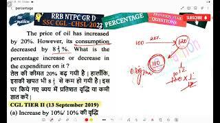 The price of oil has increased by 20% however its consumption decreased by 813%