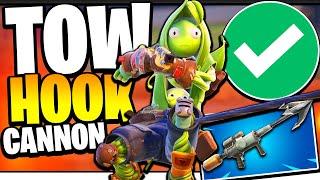 The *DUMBEST* Weapon of Season 3 - The TOW HOOK CANNON. Fortnite Zero Build