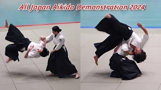 SHIRAKAWA RYUJI ＆ SAGAWA HARUMI ＆ SHIRAKAWA KATSUTOSHI  - 61th All Japan Aikido Demonstration 2024