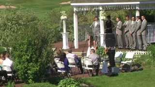 Alex and Jills Beautiful Outdoor Wedding Ceremony