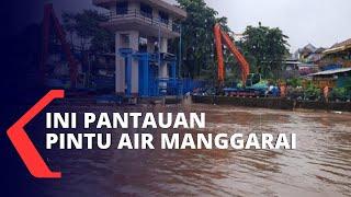 Jakarta Diguyur Hujan Deras Ini Pantauan Pintu Air Manggarai