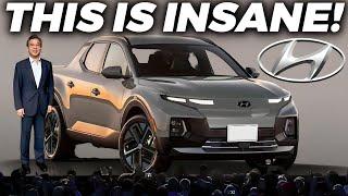 Hyundai Reveals INSANE NEW 2024 Hyundai Santa Cruz & SHOCKS The Entire Industry