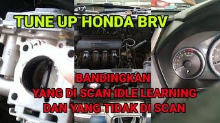 Tune Up Honda BRV di scan idle learning dan tidak di scan