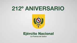 ¡212º aniversario del Ejército Nacional